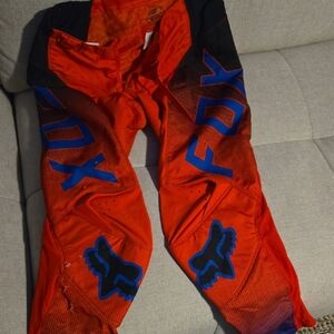 Fox Vibrant Red and Black Racing Apparel